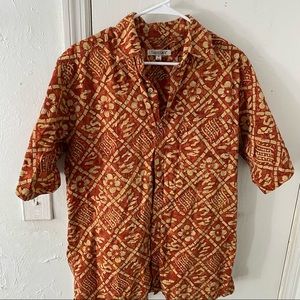 Hawaiian Button Down Dad Shirt